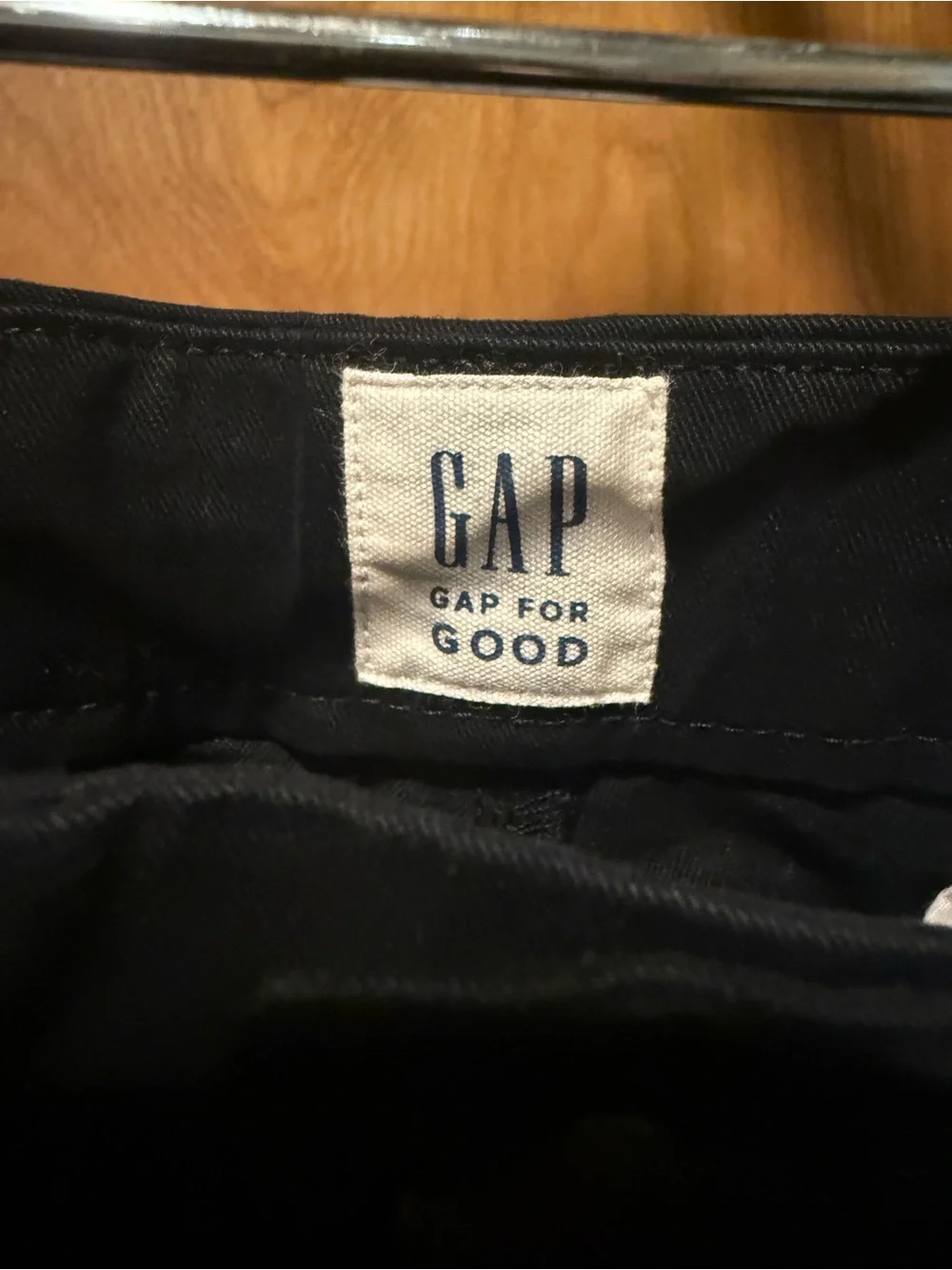 GAP Men's Black Chinos - Straight Casual Trousers